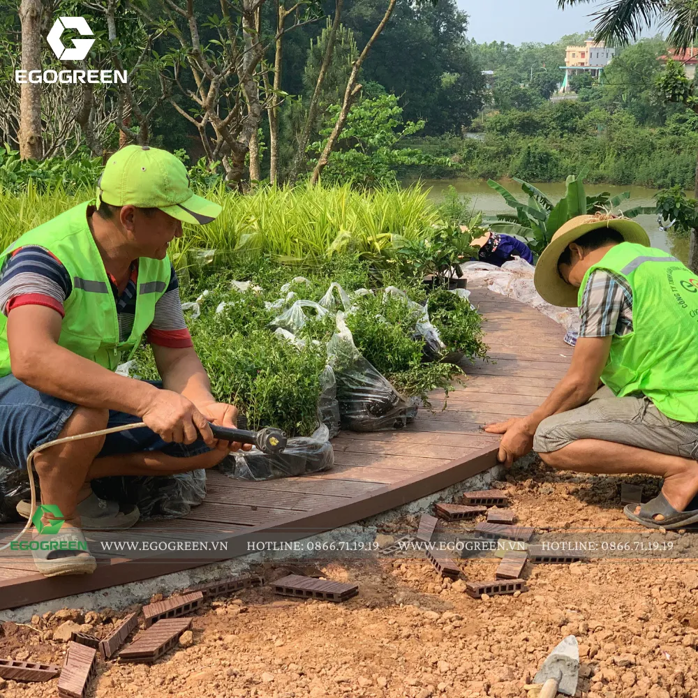 Chuẩn bị đường điện, ánh sáng, nguồn nước... rất quan trọng.